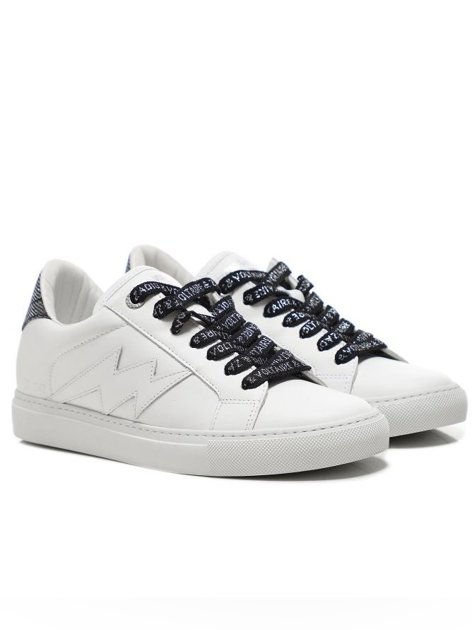 Zadig & Voltaire Zv 1747 Leather Trainers